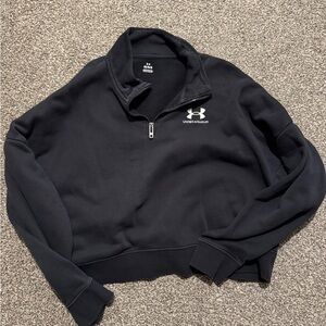 Under Armour Black Zip-Up Sweater